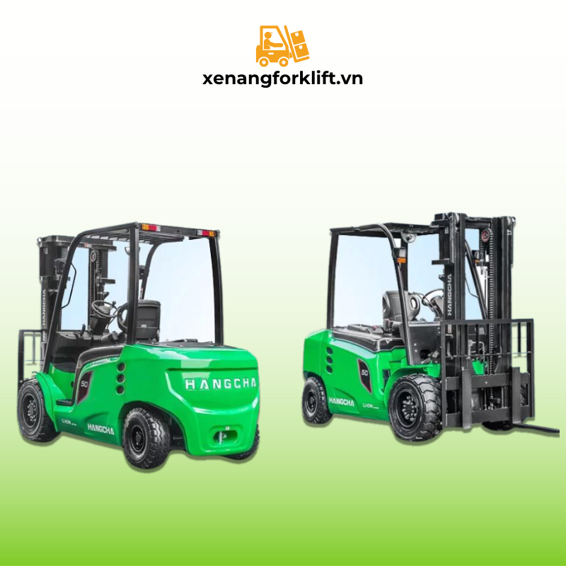 xe nâng điện lithium 5 tấn