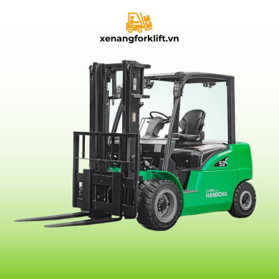 xe nâng điện lithium 5 tấn
