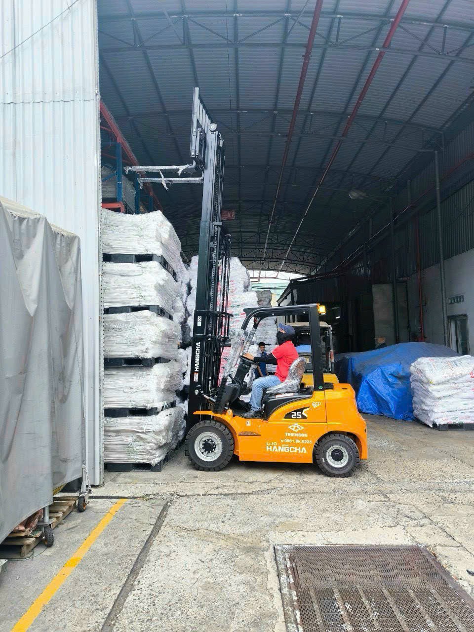 xe nâng điện Lithium 2.5 tấn
