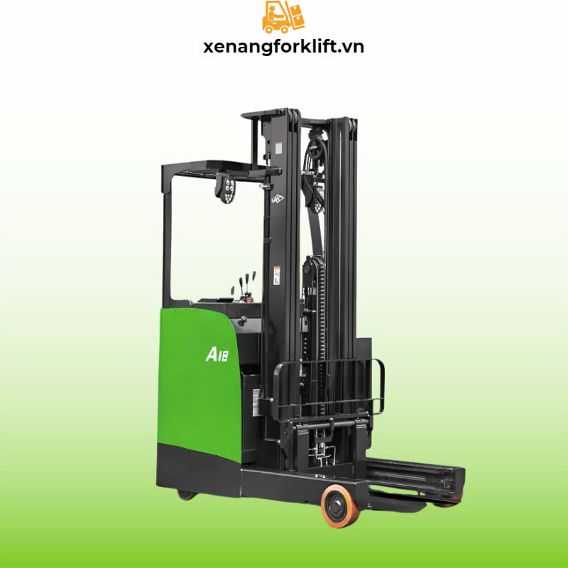 Xe nâng điện Reach truck đứng lái 1.8 tấn