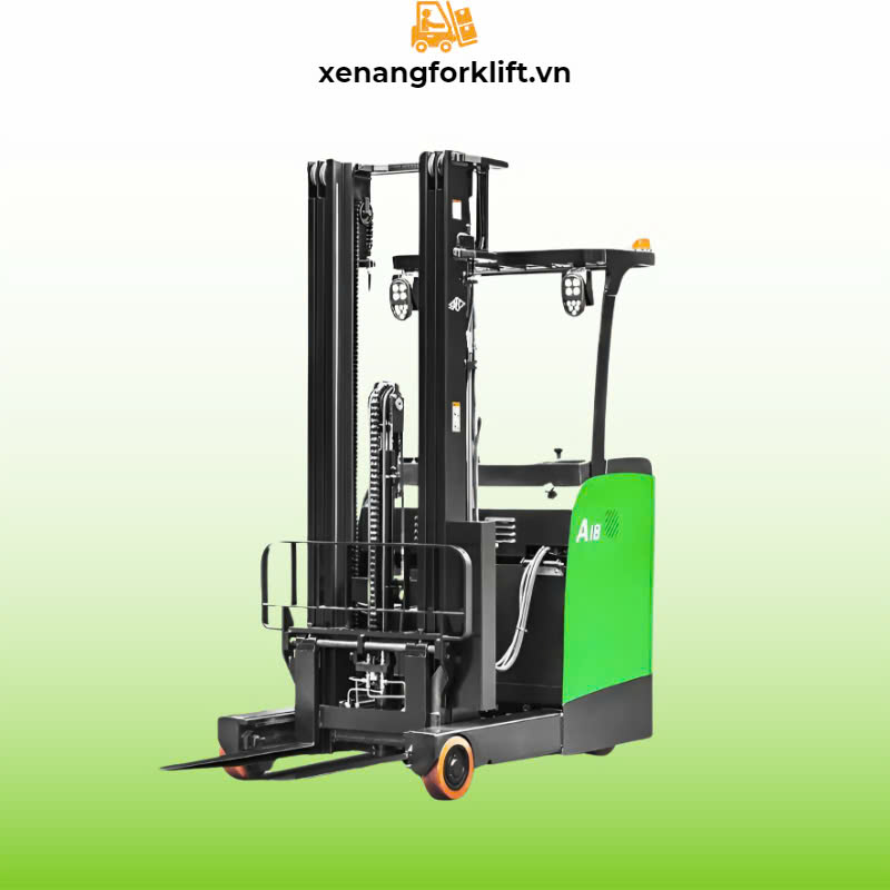 Xe nâng điện Reach truck đứng lái 1.8 tấn