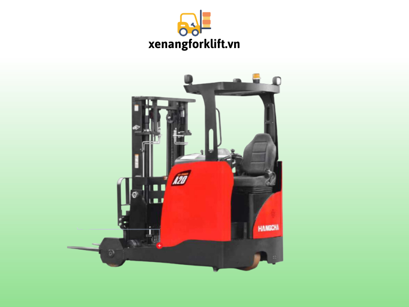 Hình ảnh xe nâng Reack Truck ngồi lái 2 tấn Hangcha