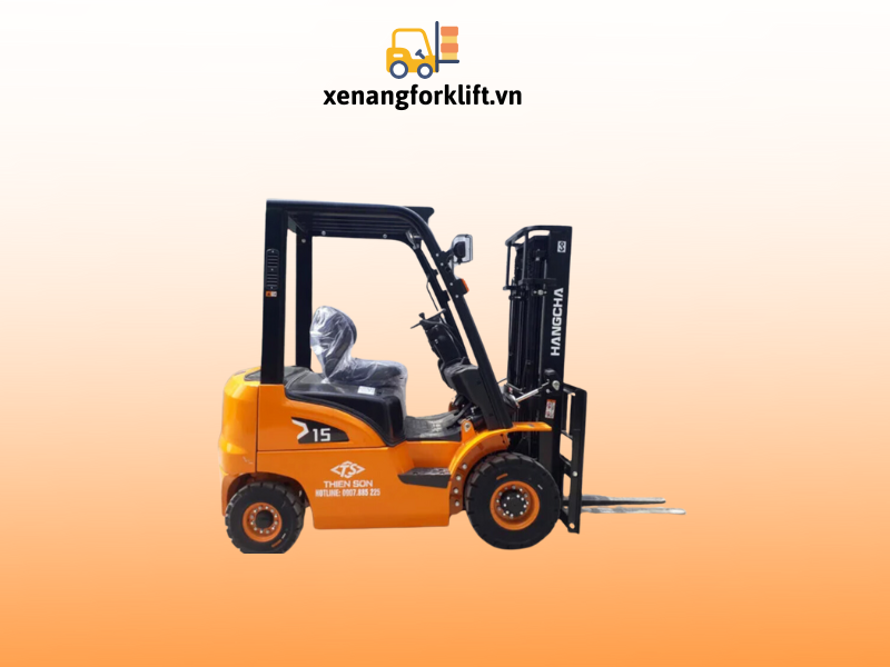 Hình ảnh xe nâng dầu 1.5 tấn Hangcha
