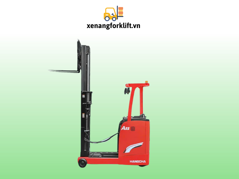 Hình ảnh xe nâng Reack Truck đứng lái 2.5 tấn Hangcha