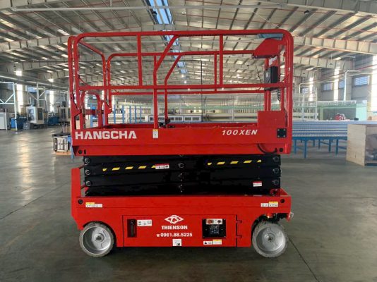 Hình ảnh xe nâng người dạng cắt kéo 100XEN
