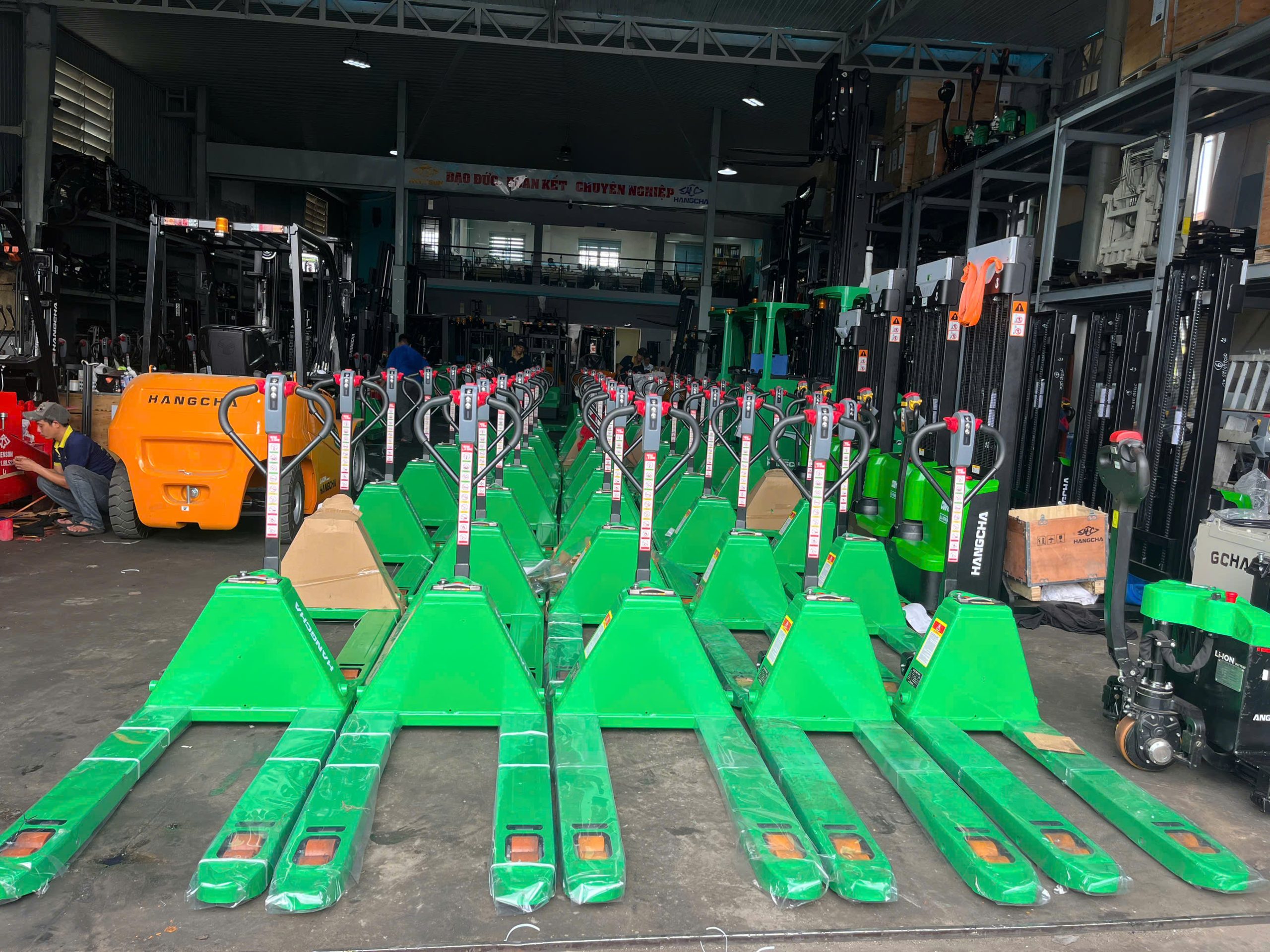 Xe Nâng Tay Điện 2 Tấn Hangcha WS Series